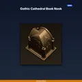 Gothic Cathedral Book Nook – File STL 3D Printable - Thumbnail 1