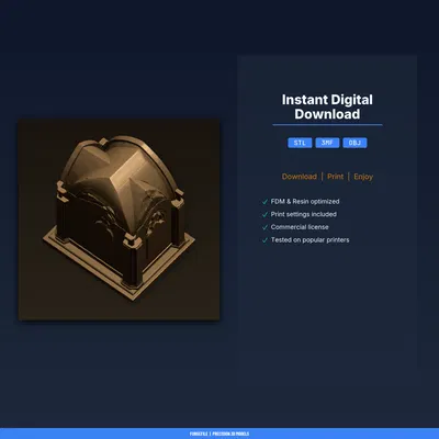 Gothic Cathedral Book Nook – File STL 3D Printable