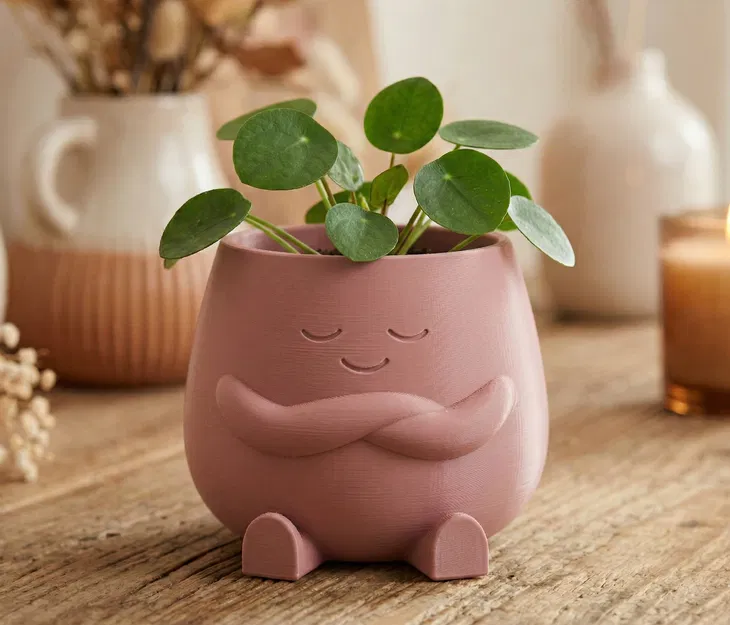 The Calm Pot ♡ - Chậu Cây Bình Yên (Peaceful Planter) - Image 1