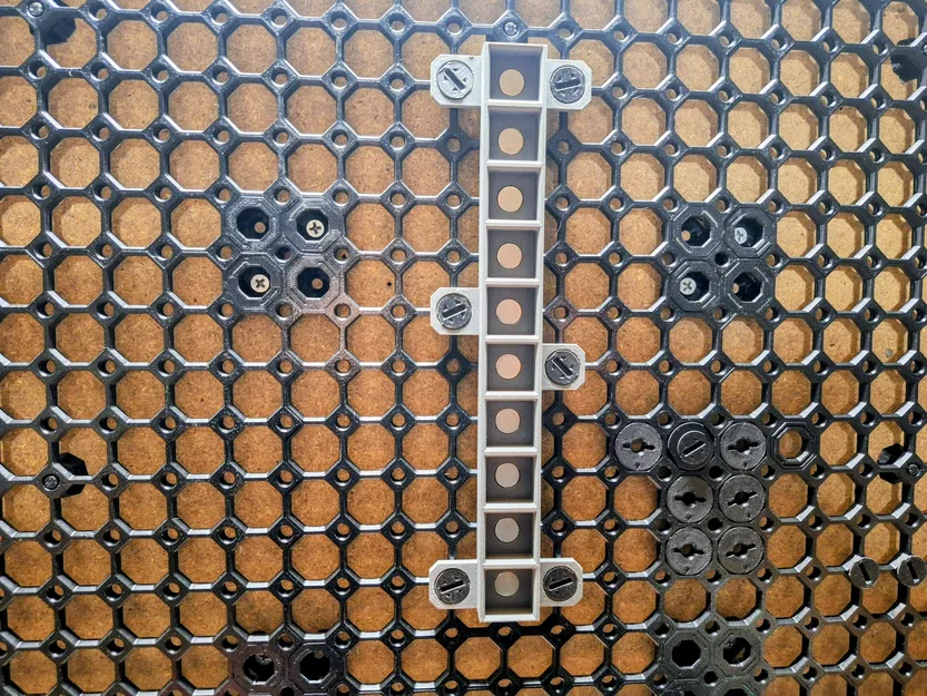 Kệ/khay nam châm sắp xếp nhám đĩa máy chà orbital 125mm - Image 3