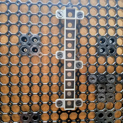 Kệ/khay nam châm sắp xếp nhám đĩa máy chà orbital 125mm