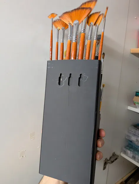 Kệ Treo Tường Giữ 27 Cọ Vẽ - Sắp Xếp Gọn Gàng - Image 2