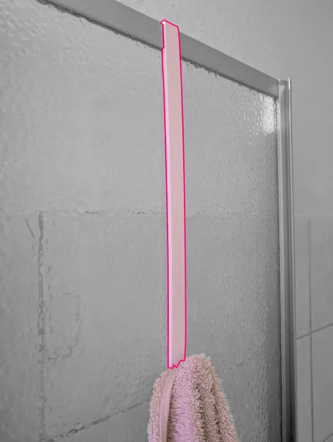 Móc Treo Khăn Cửa Phòng Tắm 3D - Image 1