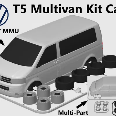 VW T5 Transporter / Multivan Bus Kit Card – Bộ kit card lắp ráp