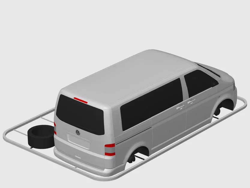 VW T5 Transporter / Multivan Bus Kit Card – Bộ kit card lắp ráp - Image 3