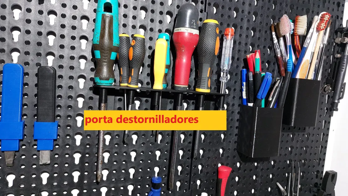 Phụ kiện đa năng cho bảng treo đồ Parkside - Sắp xếp dụng cụ gọn gàng - Image 2