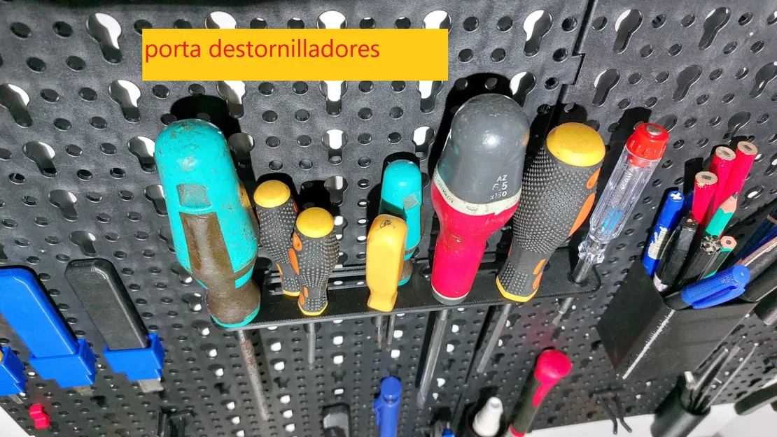 Phụ kiện đa năng cho bảng treo đồ Parkside - Sắp xếp dụng cụ gọn gàng - Image 8