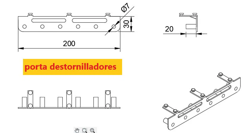 Phụ kiện đa năng cho bảng treo đồ Parkside - Sắp xếp dụng cụ gọn gàng - Image 12