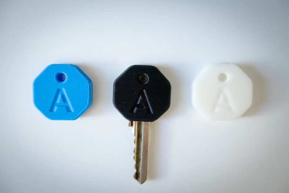 Key Cover/Key Case tuỳ biến: Tròn/Bát giác + Chữ/Số/Chữ tuỳ chọn (kèm file) - Image 2