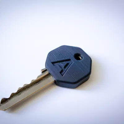 Key Cover/Key Case tuỳ biến: Tròn/Bát giác + Chữ/Số/Chữ tuỳ chọn (kèm file)