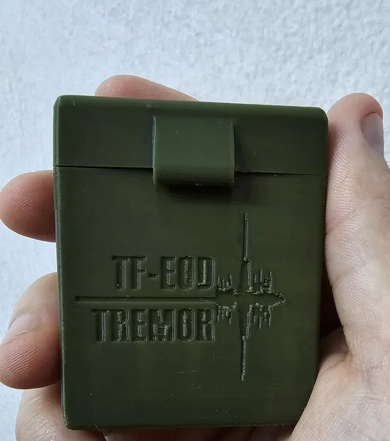 Hộp đựng Blasting Cap nắp bản lề Snap-Fit - Image 2