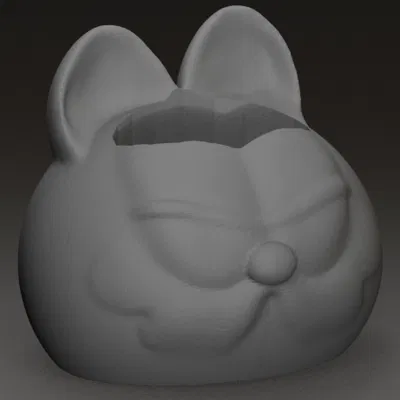 Chậu Cây Garfield 3D - Hộp Đựng Đa Năng Độc Đáo