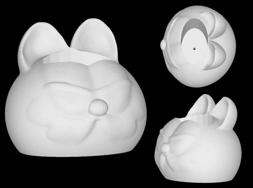 Chậu Cây Garfield 3D - Hộp Đựng Đa Năng Độc Đáo - Image 2