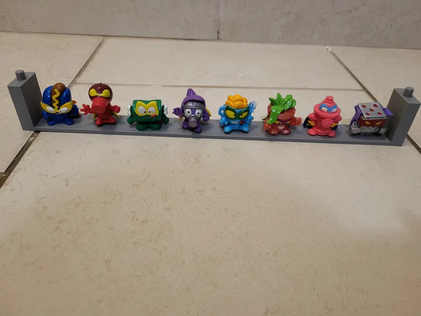 Kệ trưng bày 8 món Superzings/Superthings - Sắp xếp gọn gàng, xếp chồng tiện lợi - Image 2