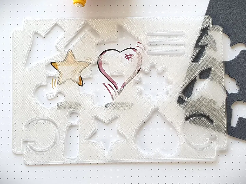 Khuôn vẽ 3D: 3 mẫu hình thú và biểu tượng cho giáo viên và bé - Image 3