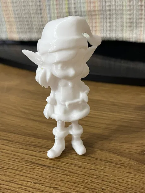 Mô hình Nữ Yêu Tinh Giáng Sinh #3 - Sẵn sàng để bạn tô màu - Image 1