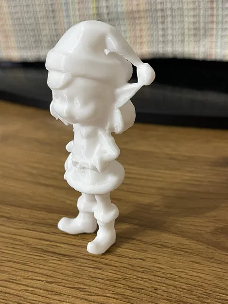 Mô hình Nữ Yêu Tinh Giáng Sinh #3 - Sẵn sàng để bạn tô màu - Image 2