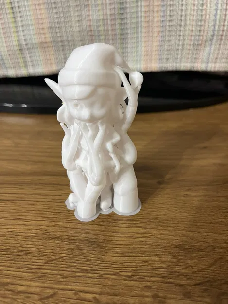 Mô hình Nữ Yêu Tinh Giáng Sinh #3 - Sẵn sàng để bạn tô màu - Image 3