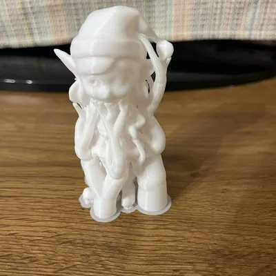 Mô hình Nữ Yêu Tinh Giáng Sinh #3 - Sẵn sàng để bạn tô màu