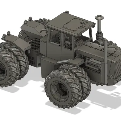 Mô Hình Máy Kéo 4WD Versatile 935 Tỉ Lệ 1:16 In 3D