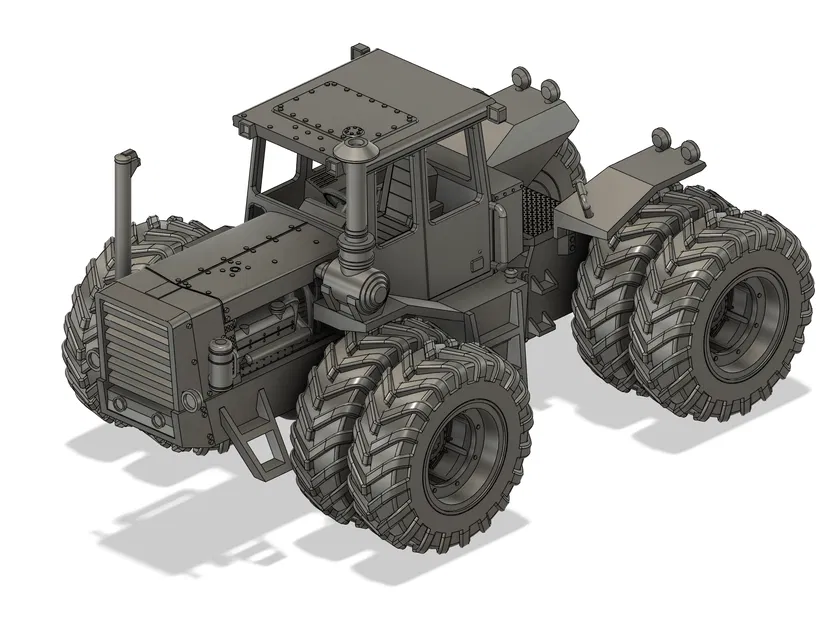 Mô Hình Máy Kéo 4WD Versatile 935 Tỉ Lệ 1:16 In 3D - Image 2