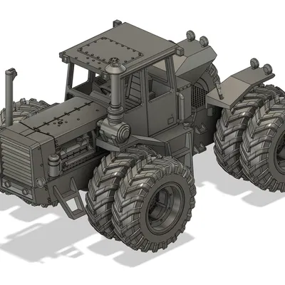 Mô Hình Máy Kéo 4WD Versatile 935 Tỉ Lệ 1:16 In 3D