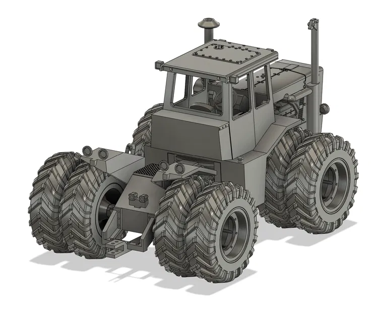 Mô Hình Máy Kéo 4WD Versatile 935 Tỉ Lệ 1:16 In 3D - Image 3