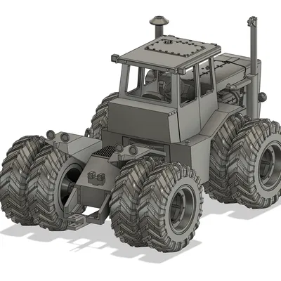 Mô Hình Máy Kéo 4WD Versatile 935 Tỉ Lệ 1:16 In 3D