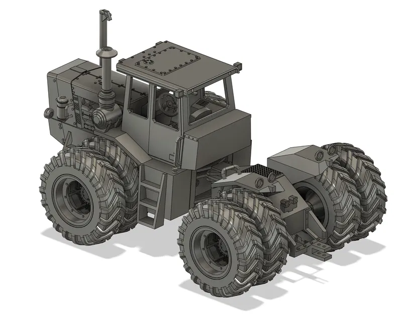 Mô Hình Máy Kéo 4WD Versatile 935 Tỉ Lệ 1:16 In 3D - Image 4