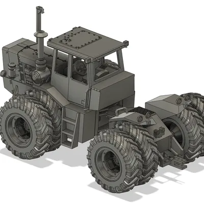 Mô Hình Máy Kéo 4WD Versatile 935 Tỉ Lệ 1:16 In 3D