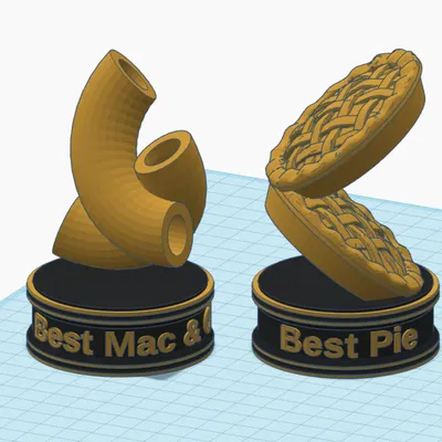 Cúp Mac & Cheese và Cúp Pie