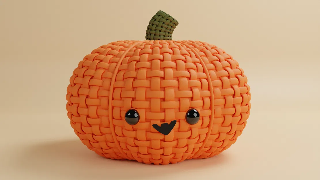 Bí Ngô Halloween Crochet Dễ Thương - Image 1