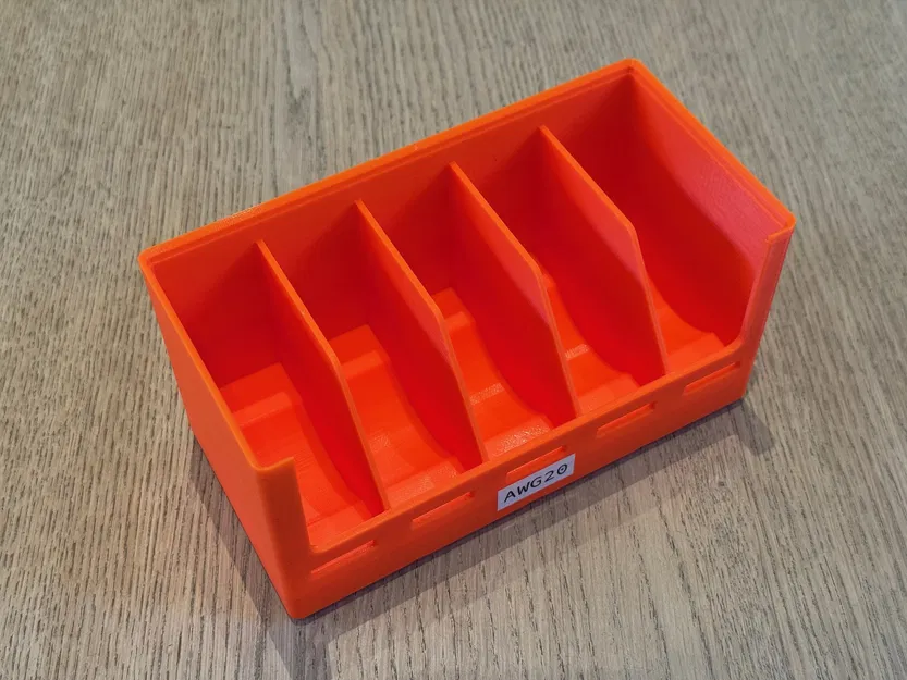 Kệ Đựng Cuộn Dây Điện Gridfinity - Sắp Xếp Gọn Gàng, Dễ Dùng - Image 3