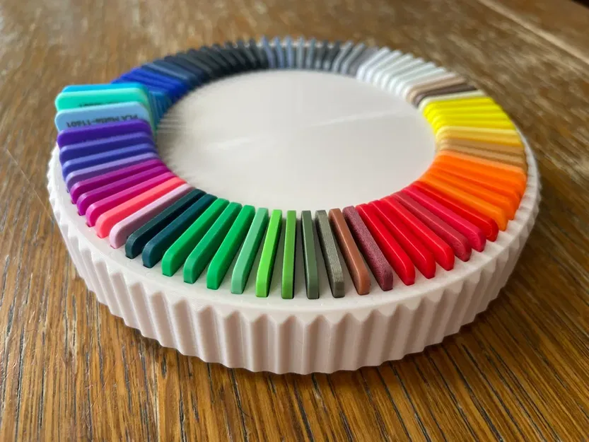 Bộ trưng bày swatch filament xoay (Rotating Filament Swatch Display) - Image 1
