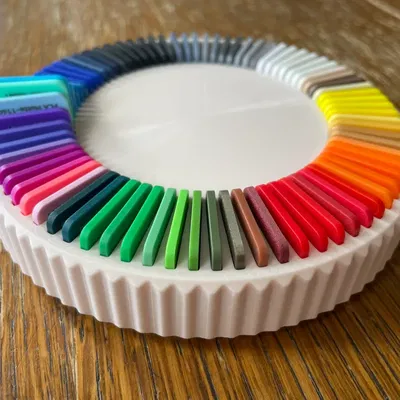 Bộ trưng bày swatch filament xoay (Rotating Filament Swatch Display)