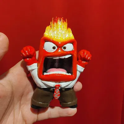 Mô hình 3D Furia (Anger) phim Inside Out