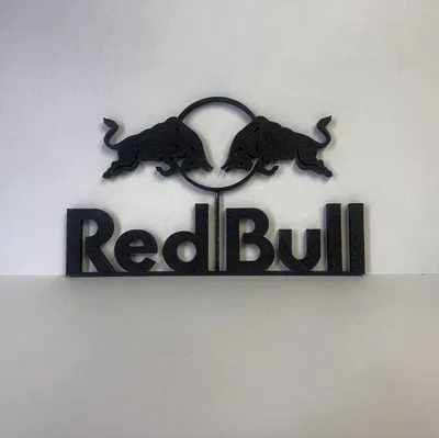 Logo Red Bull 3D - Trang Trí Độc Đáo, Quà Tặng Ý Nghĩa