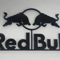 Logo Red Bull 3D - Trang Trí Độc Đáo, Quà Tặng Ý Nghĩa - Thumbnail 2