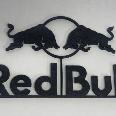 Logo Red Bull 3D - Trang Trí Độc Đáo, Quà Tặng Ý Nghĩa