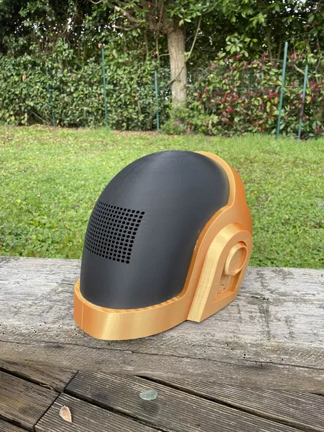 Mũ Bảo Hiểm Daft Punk Guy 3D - Image 2