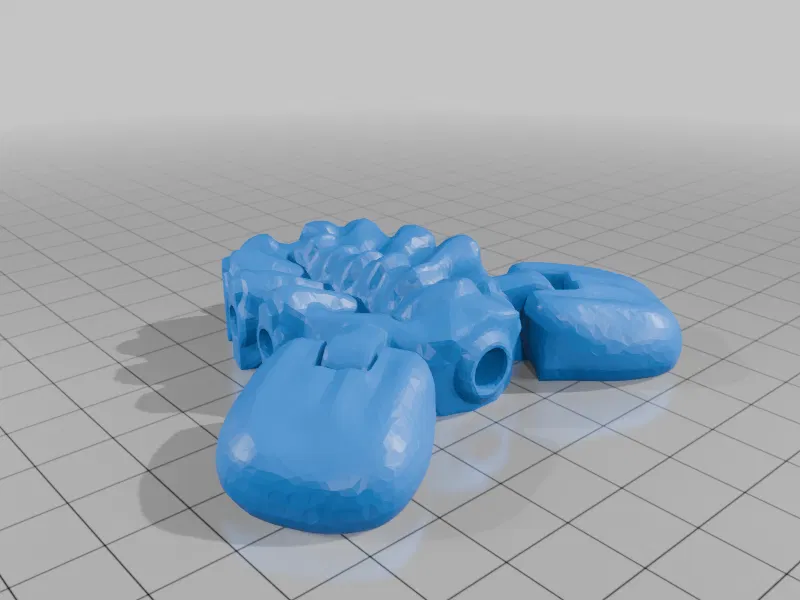 Mô Hình Face Hugger 3D Bẻ Cong Linh Hoạt - Image 6