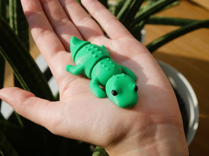 Cá sấu Flexi tí hon siêu dễ thương – Wiggle Croc - Image 1