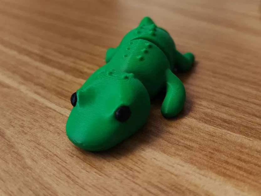 Cá sấu Flexi tí hon siêu dễ thương – Wiggle Croc - Image 2