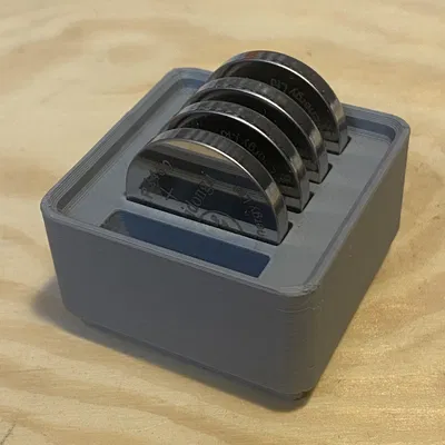 Hộp Đựng Pin CR2450 Chuẩn Gridfinity