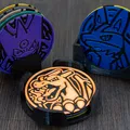 Pokemon Coasters Vol. 1 - Charizard, Lucario, Psyduck, Ditto, Metagross - Thumbnail 7