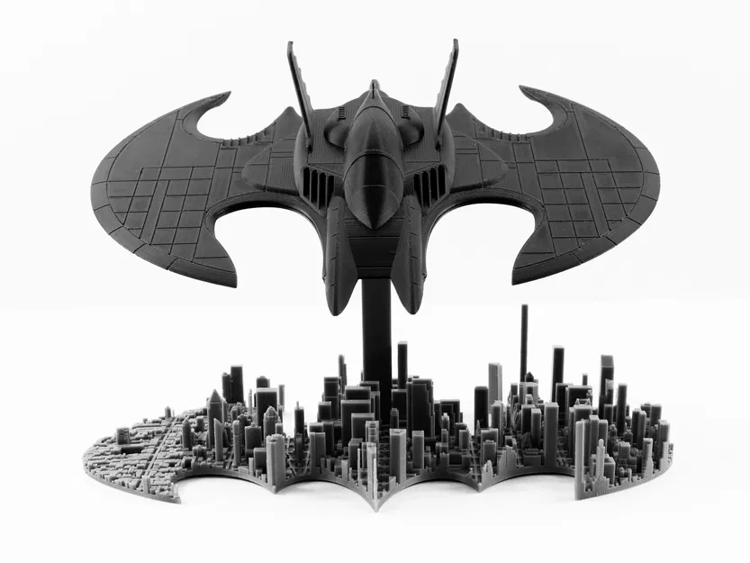 Batwing bay trên Gotham City (Không cần Supports, Không cần AMS) - Image 1