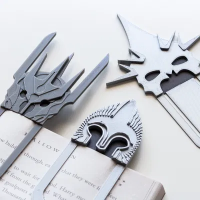 Bookmark Lord of the Rings (Sauron, Witch King & Gondor Soldier)