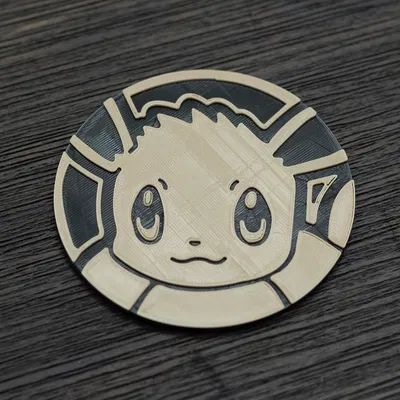 Lót ly Pokemon Vol. 2 - Gengar, Rayquaza, Pikachu, Eevee, Victini