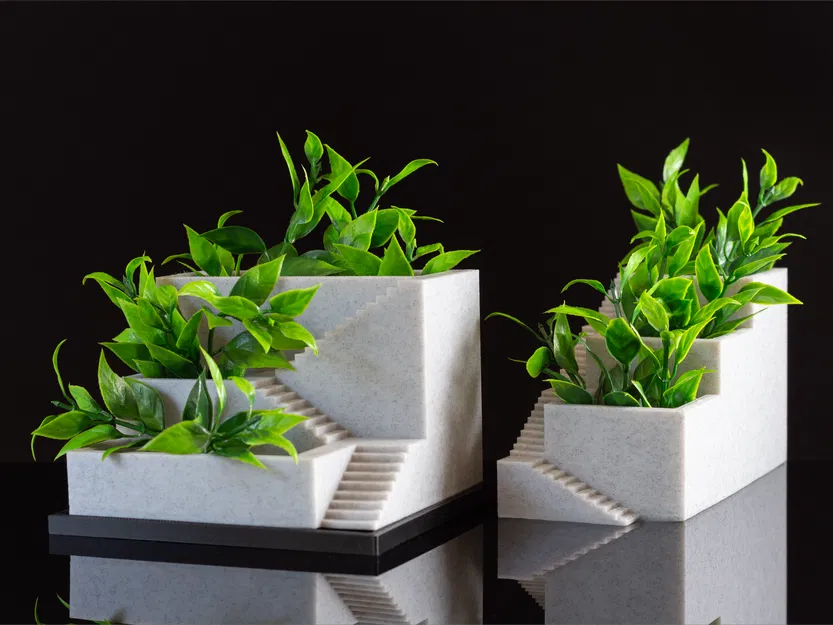 Chậu Cây Bậc Thang – 6 Biến Thể (Stair Planters - 6 Variants) - Image 1