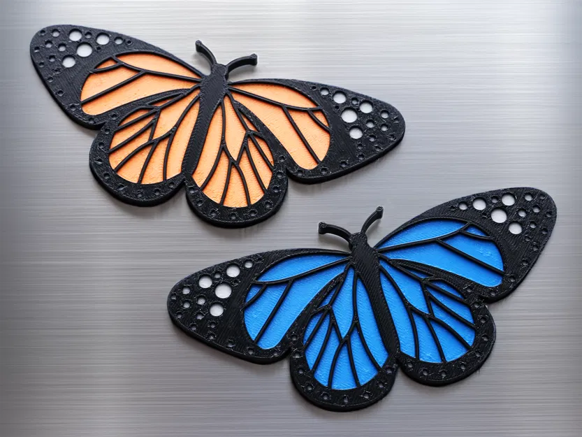 Nam châm tủ lạnh hình bướm (Butterfly Fridge Magnet) - Image 1